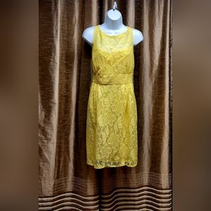 Sunshine Lace Yellow Dress